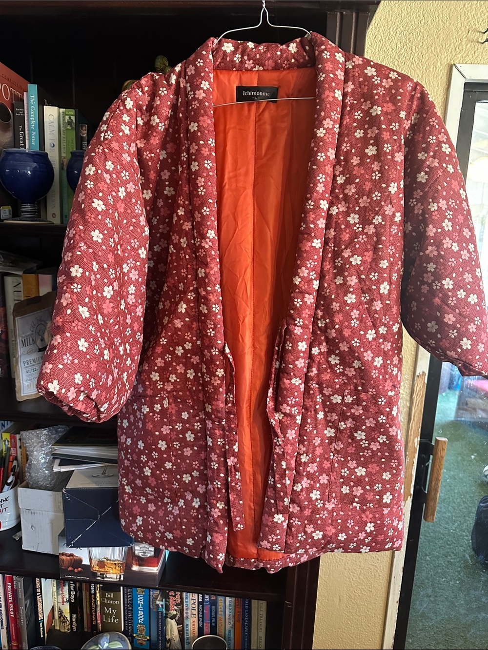 Ichimonme traditional Hanten Japanese jacket size Large as new condition